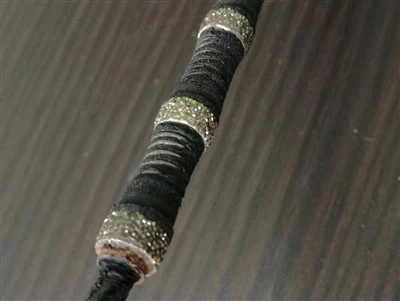 ڈائمنڈ لیپت تار آری۔